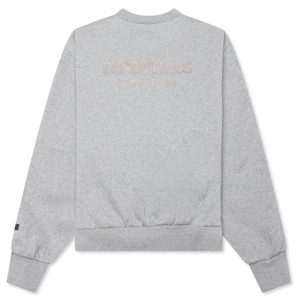 Classic Fleece Crewneck - Concrete Heather - Image 2