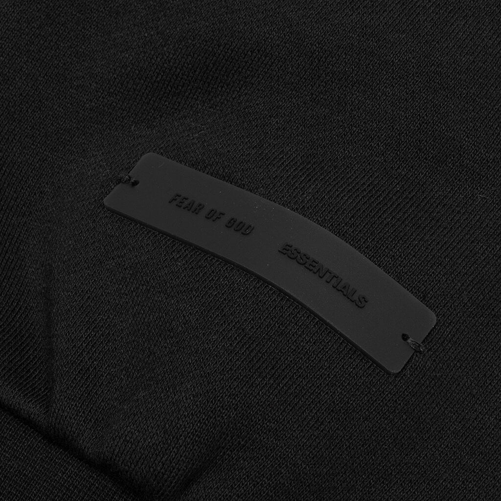 Classic Fleece Zip-Up Hoodie - Jet Black - Image 3