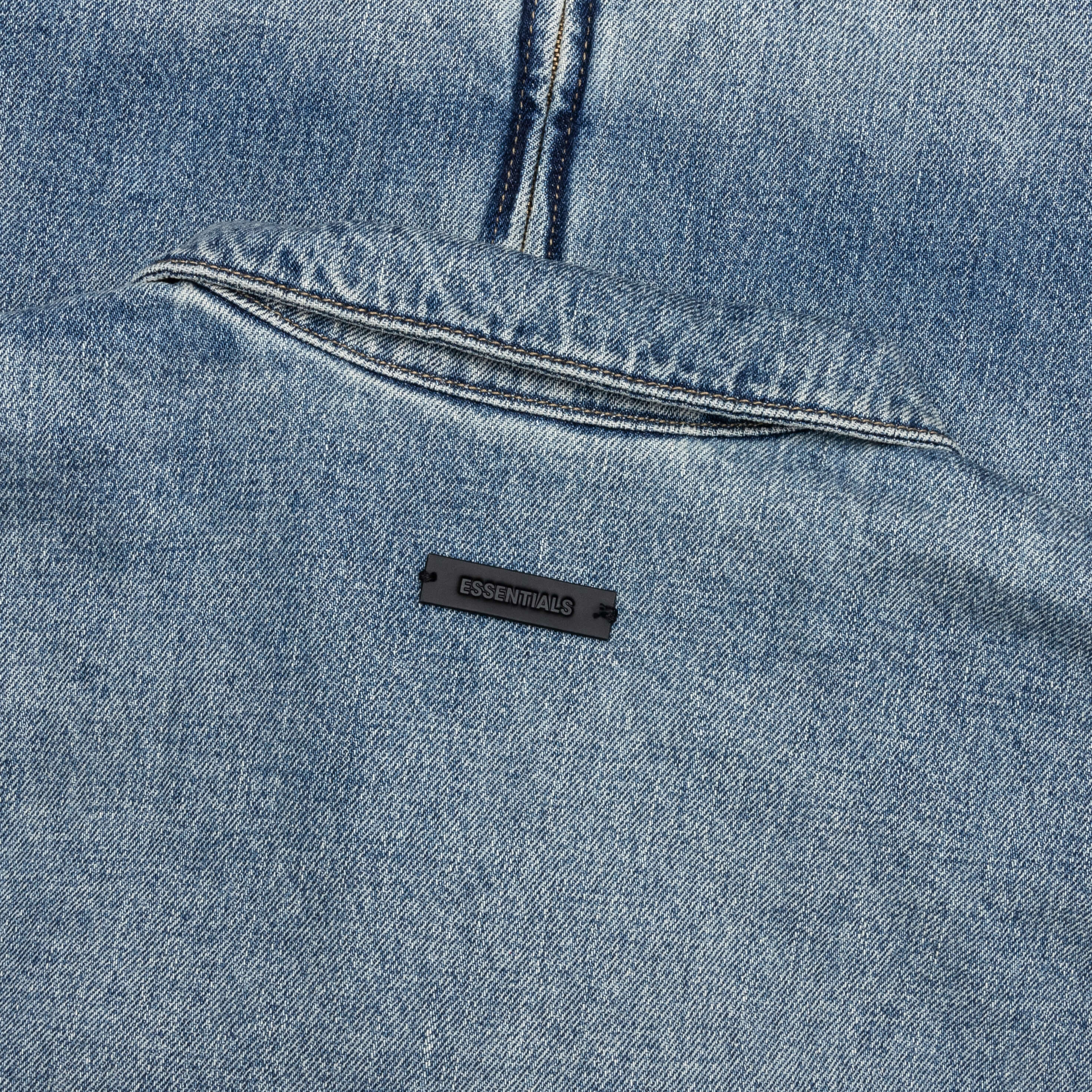 Essentials Denim Jacket - Medium Wash - Image 5