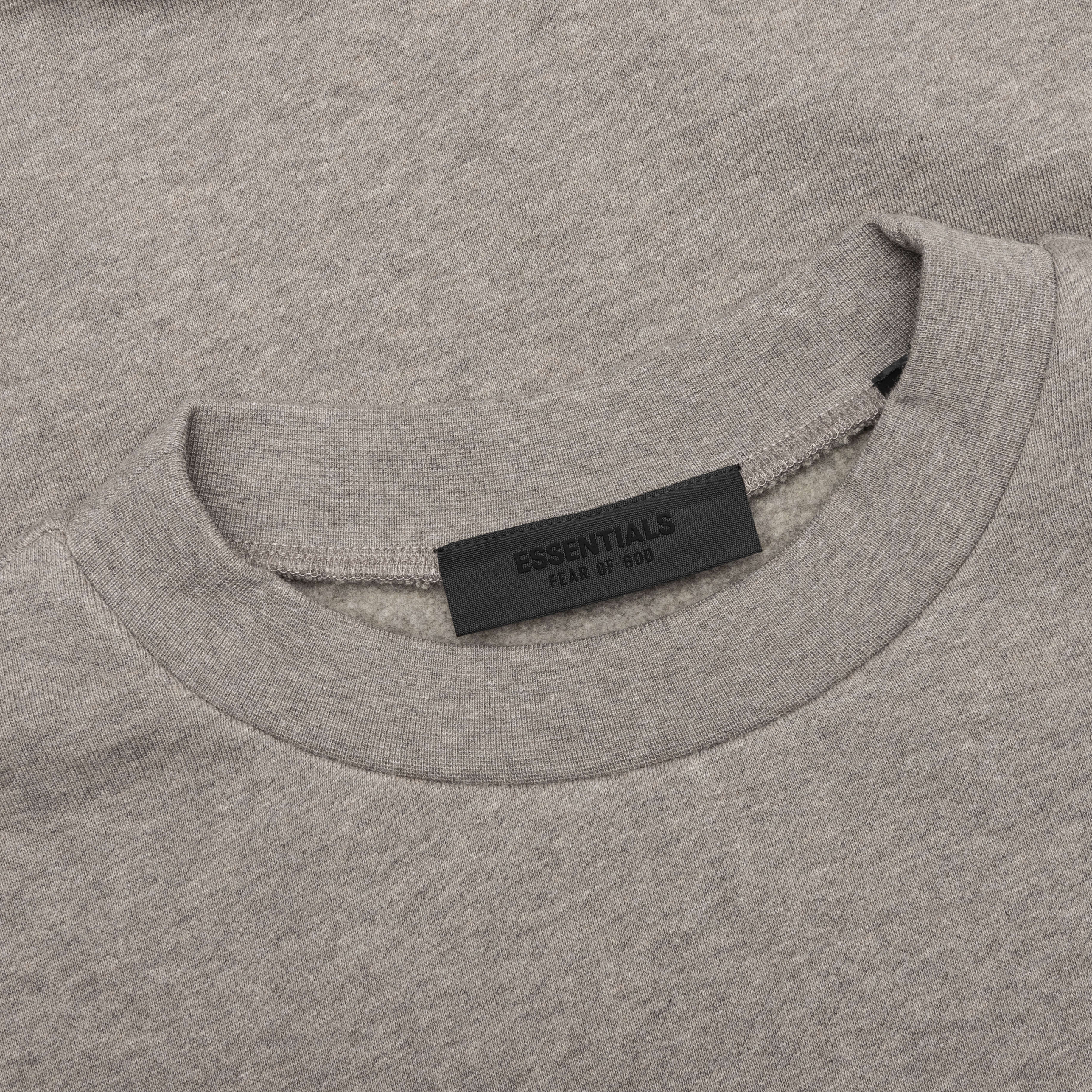 Fleece Crewneck - Heather Gray - Image 3