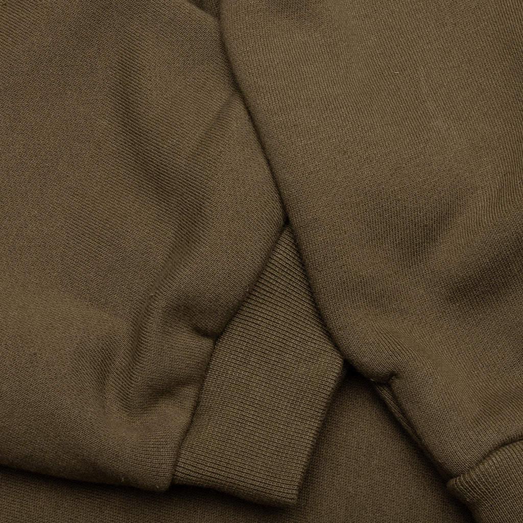 Fleece Crewneck - Olive - Image 5