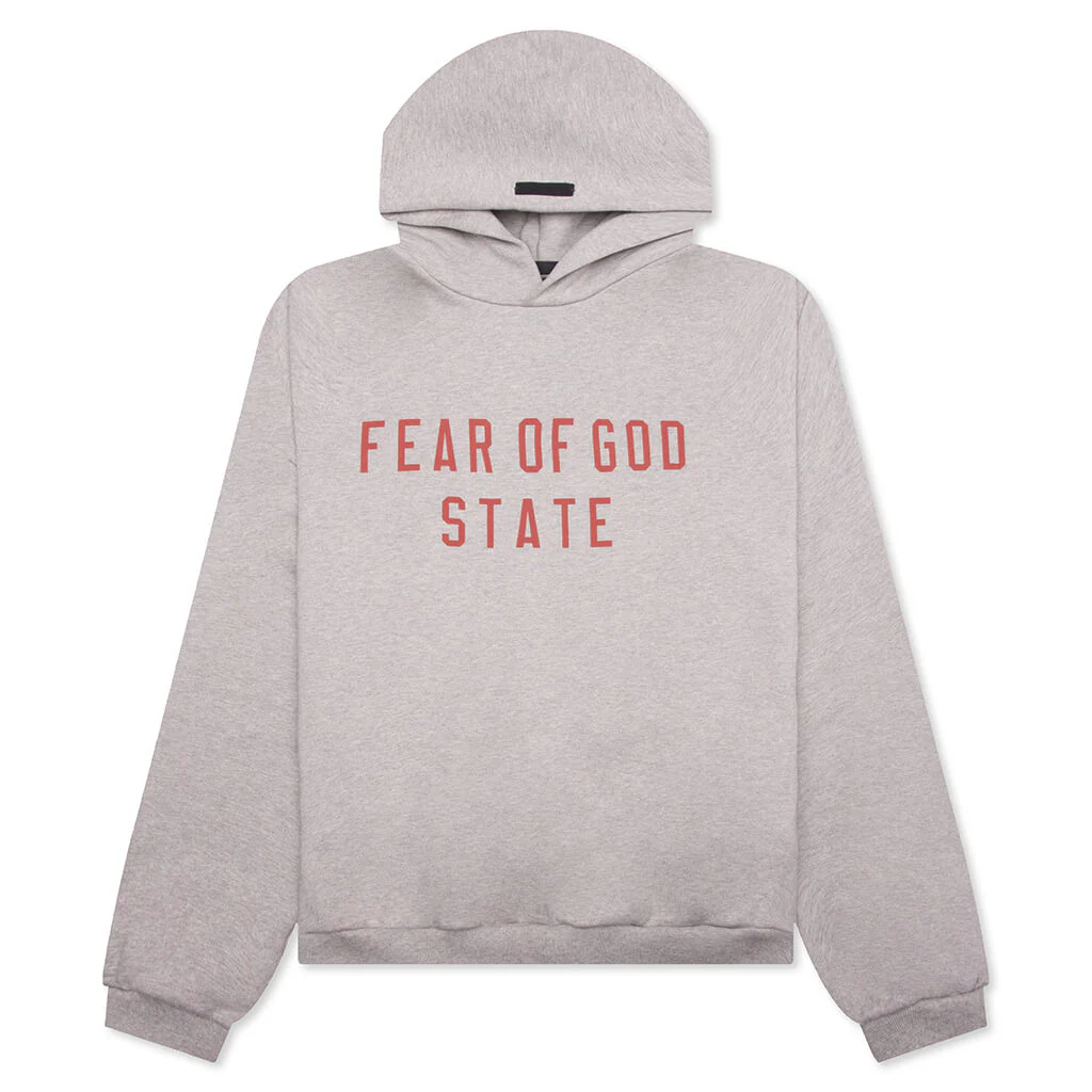 Fleece Hoodie - Dark Heather