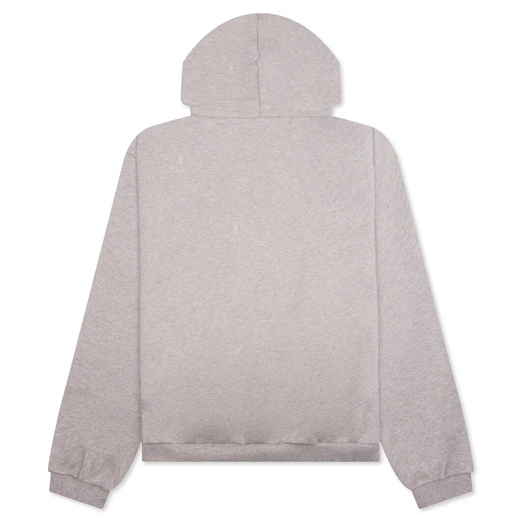 Fleece Hoodie - Dark Heather - Image 2