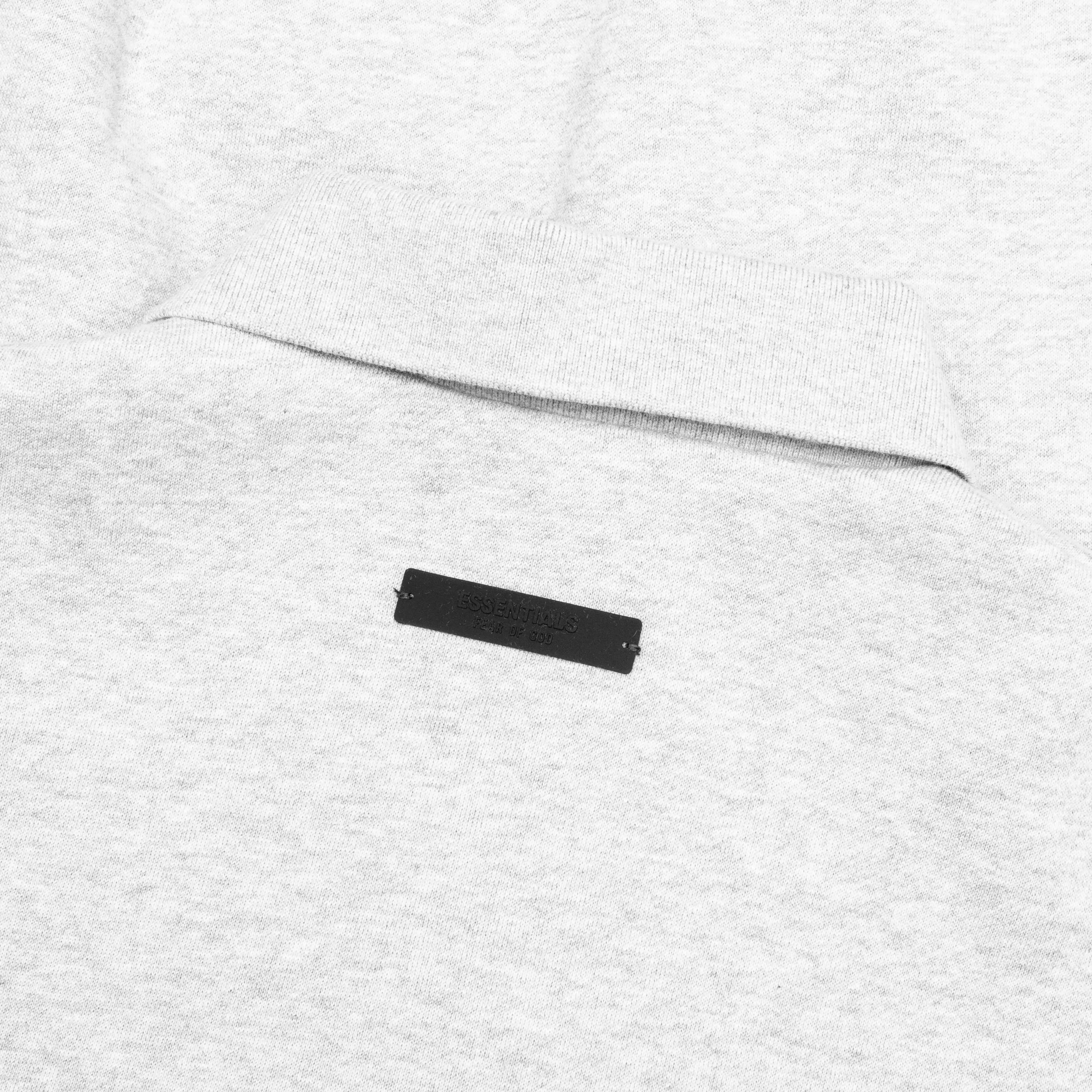 Fleece Polo - Light Heather Gray - Image 5