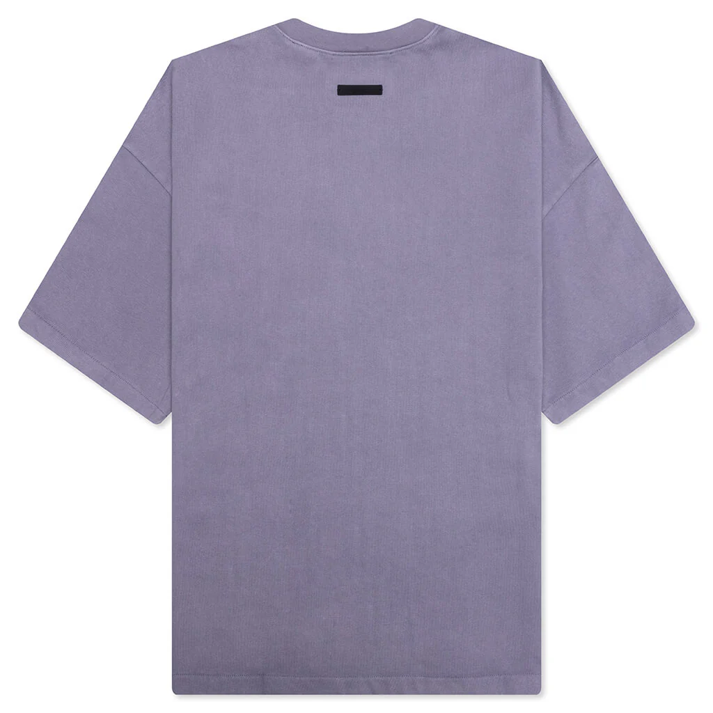 Heavy Crewneck Tee - Lavender - Image 2