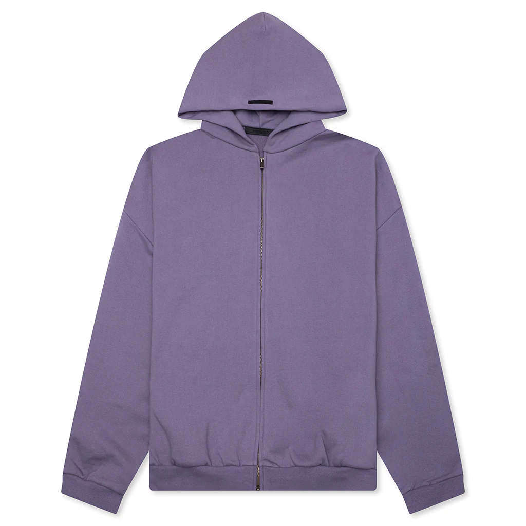 Heavy Fleece Fullzip Hoodie - Lavender