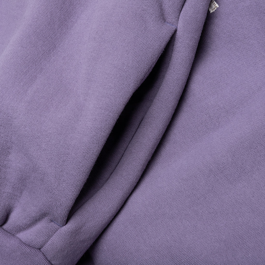 Heavy Fleece Fullzip Hoodie - Lavender - Image 4