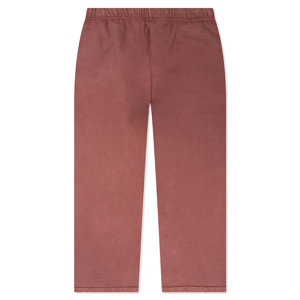Heavy Fleece Relaxed Sweatpant - Crimson - Image 2