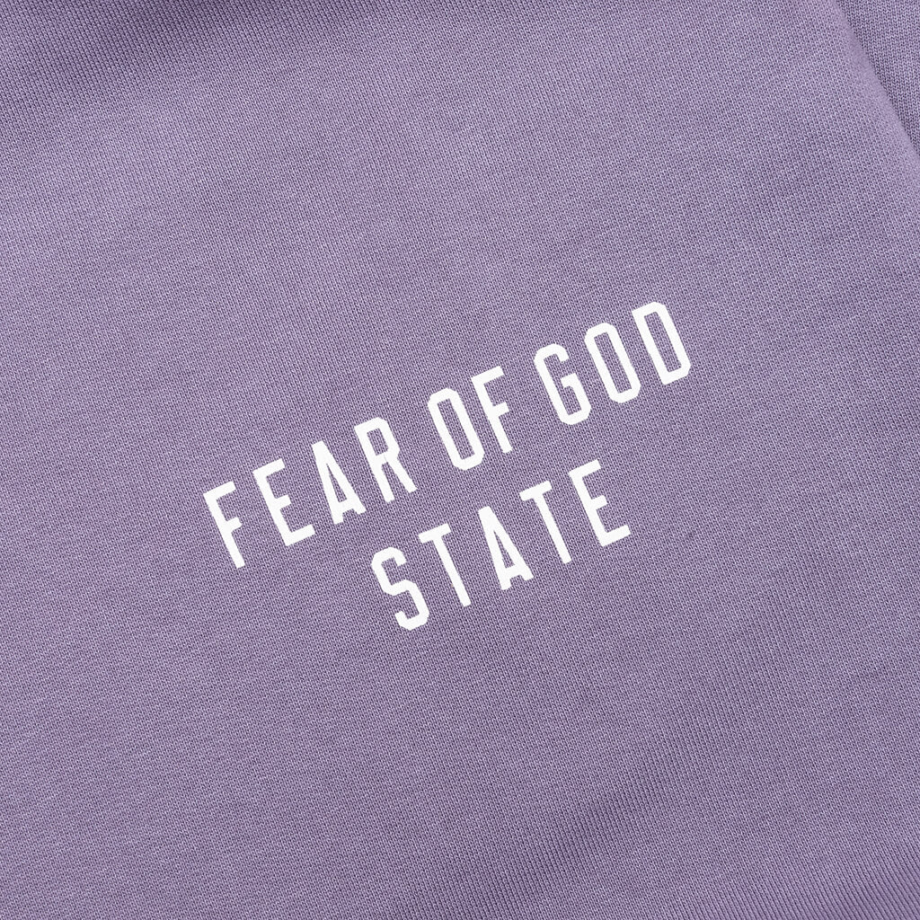 Heavy Fleece Relaxed Sweatpant - Lavender - Image 4