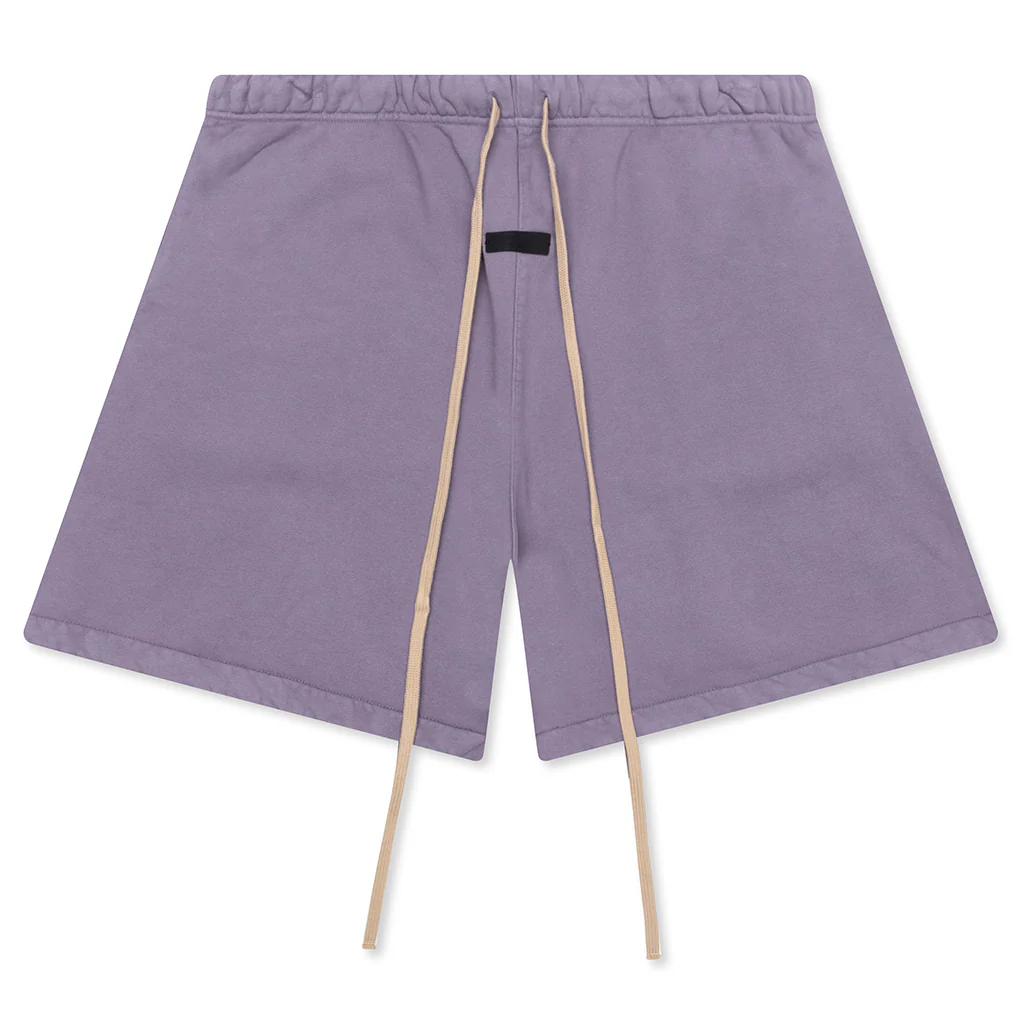Heavy Fleece Soccer Short - Lavender