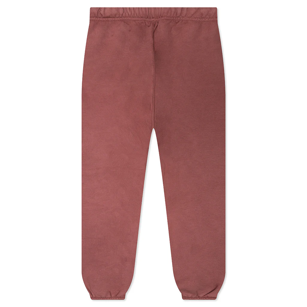 Heavy Fleece Sweatpant - Crimson - Image 2
