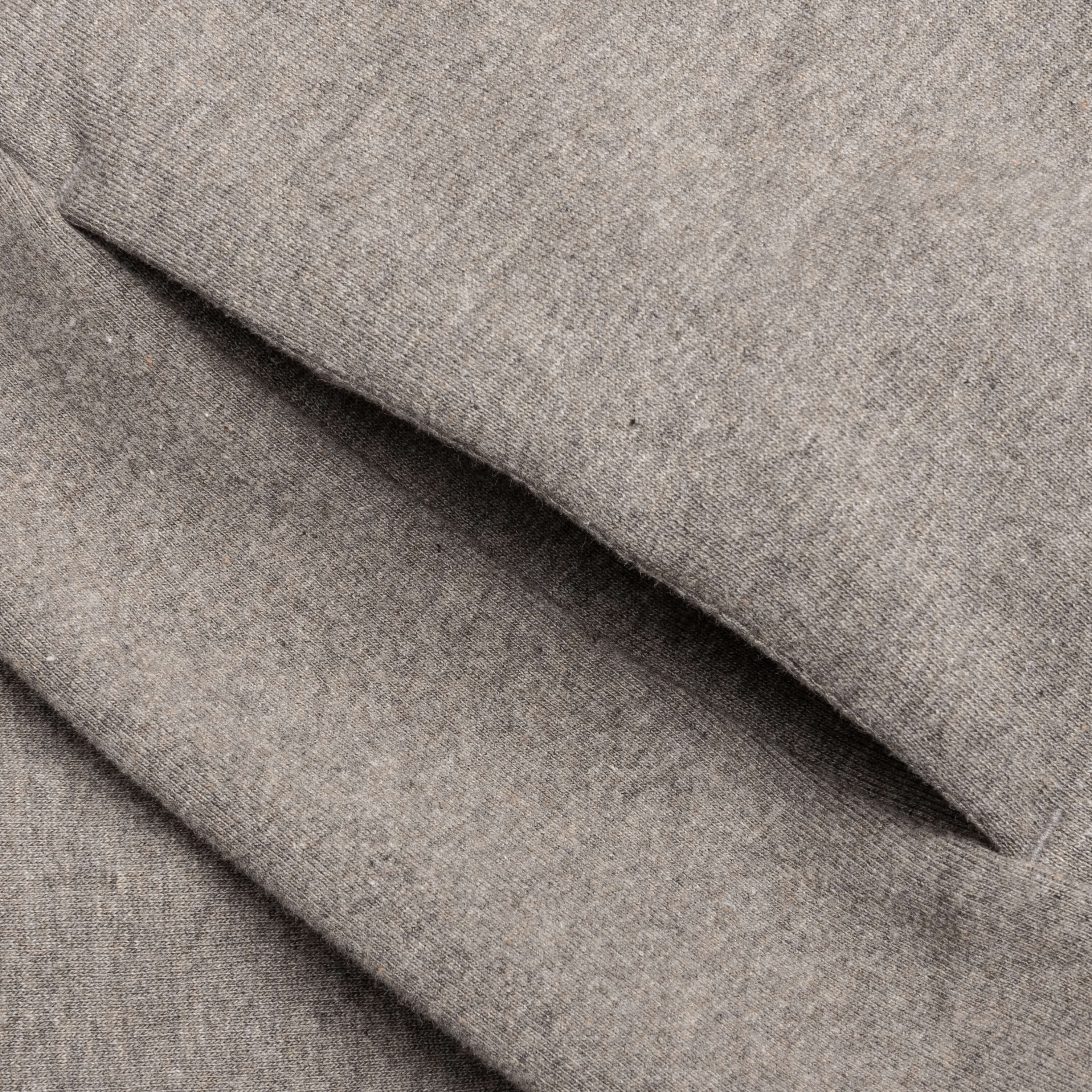 Heavy Fleece Vintage Shrunken Hoodie - Heather Gray - Image 5