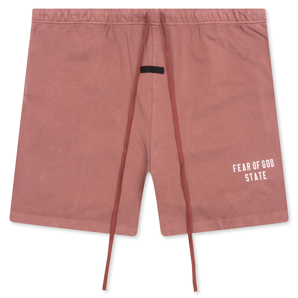 Heavy Jersey Soccer Short - Crimson