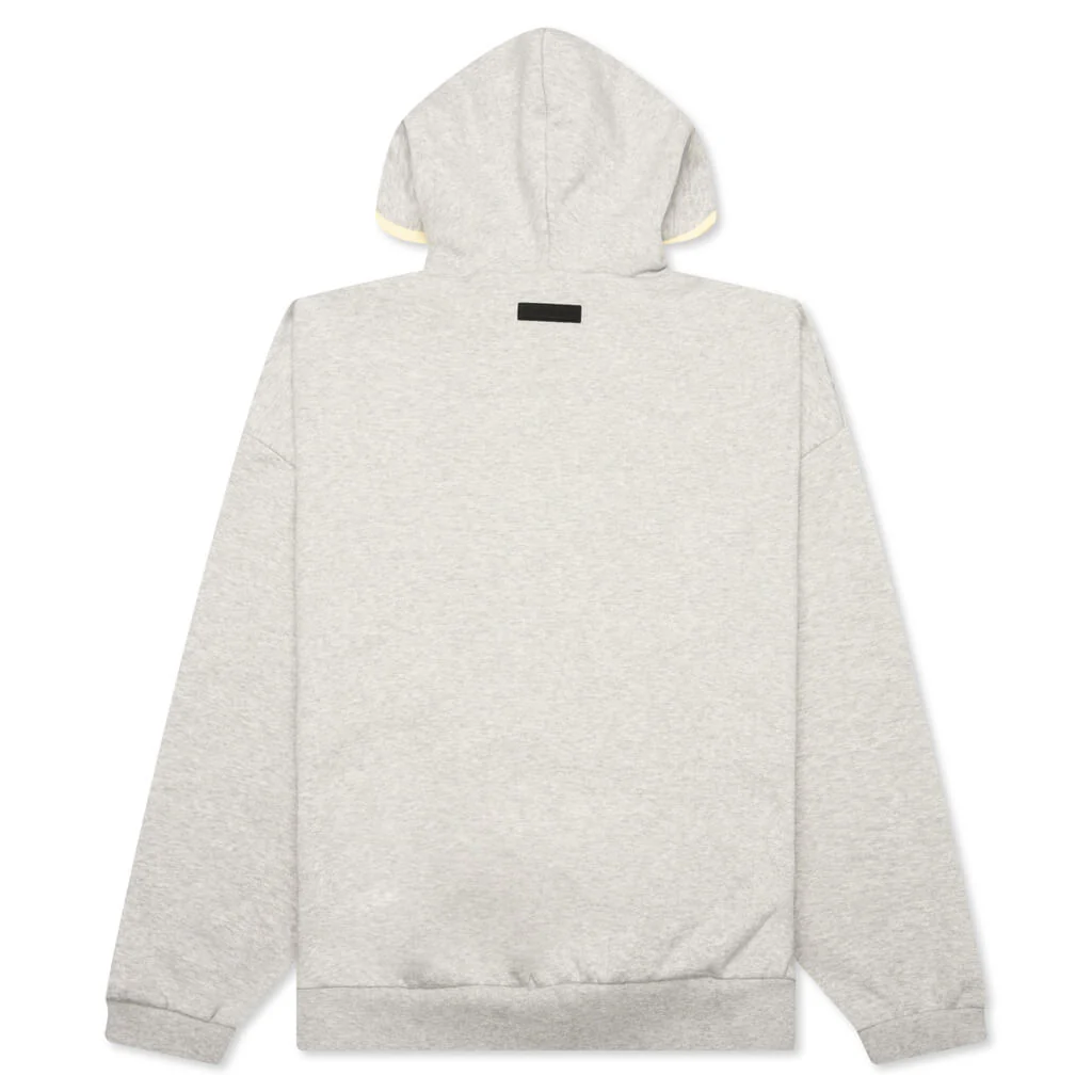 Hoodie - Light Heather Grey - Image 2