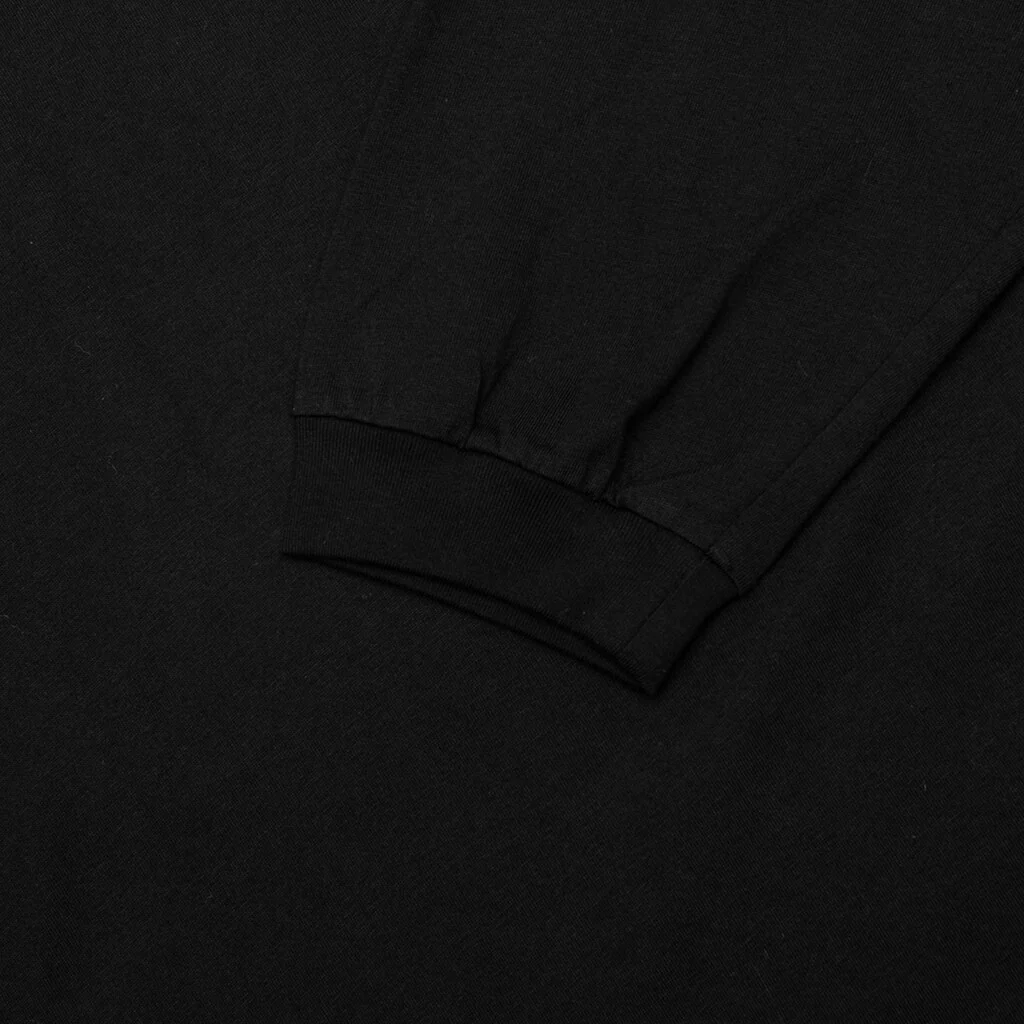 Jersey L/S Tee - Black - Image 5
