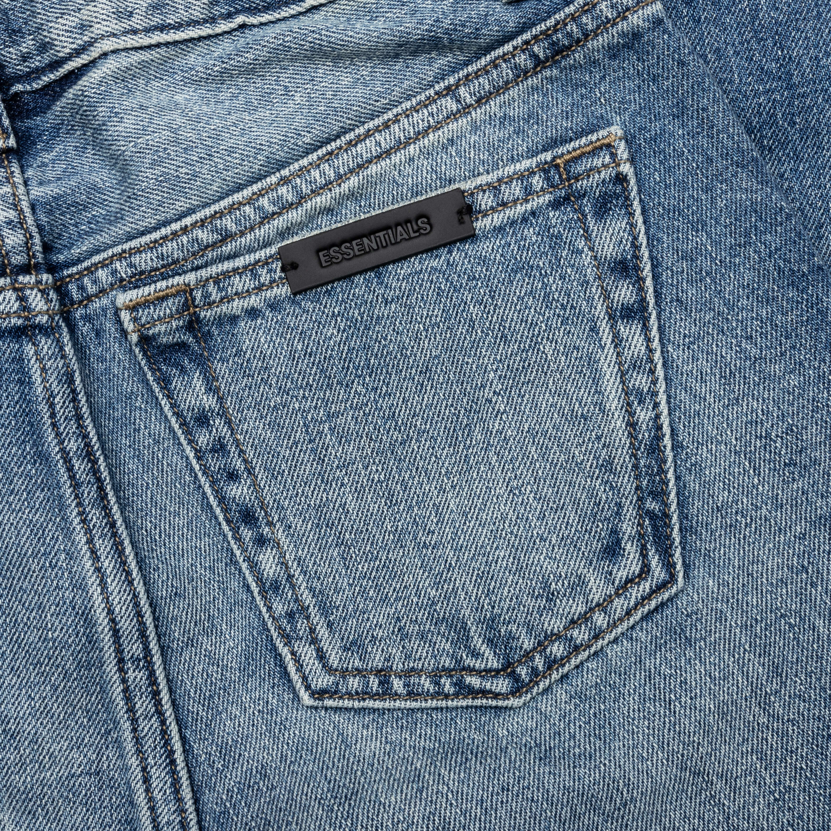 Essentials Kid's 5 Pocket Jean - Medium Wash - Image 4