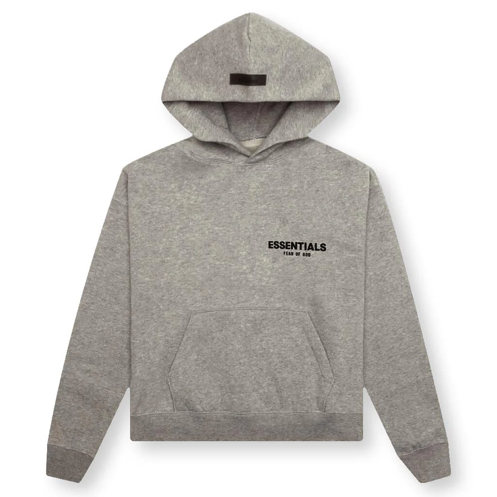 Kid's Core Hoodie - Dark Oatmeal
