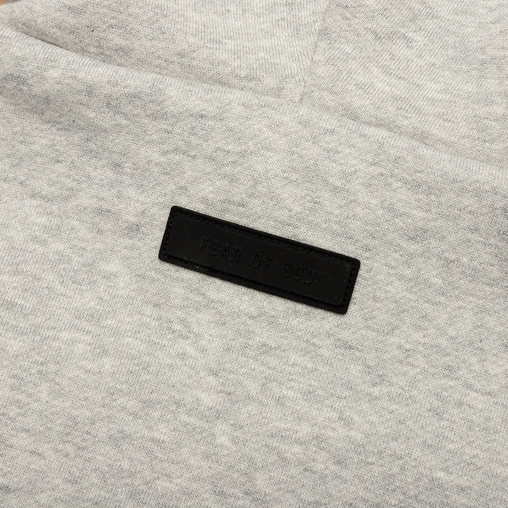 Kid's Hoodie - Light Heather Grey - Image 5