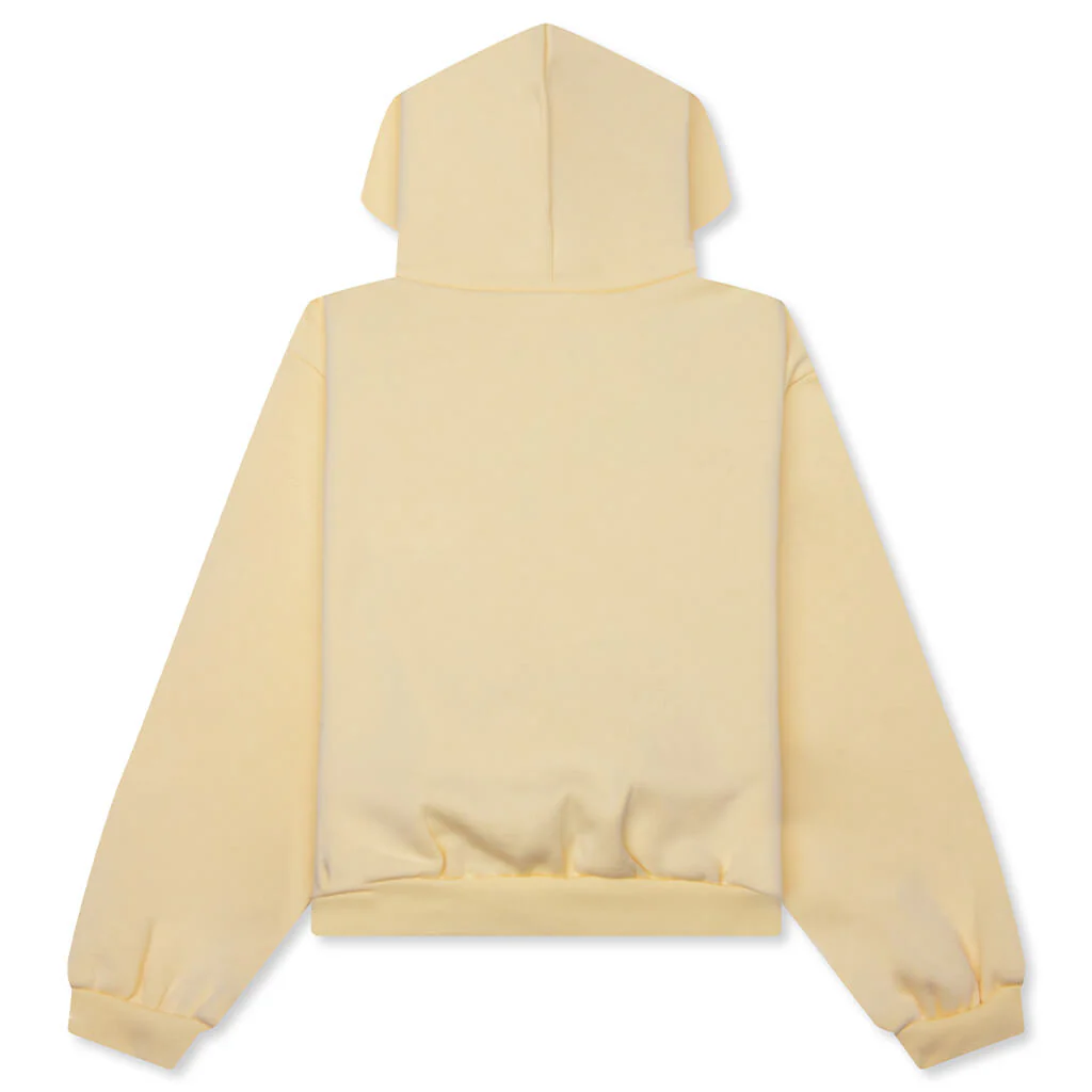 Kid's 90's Fit Fleece Hoodie - Garden Yellow - Image 2