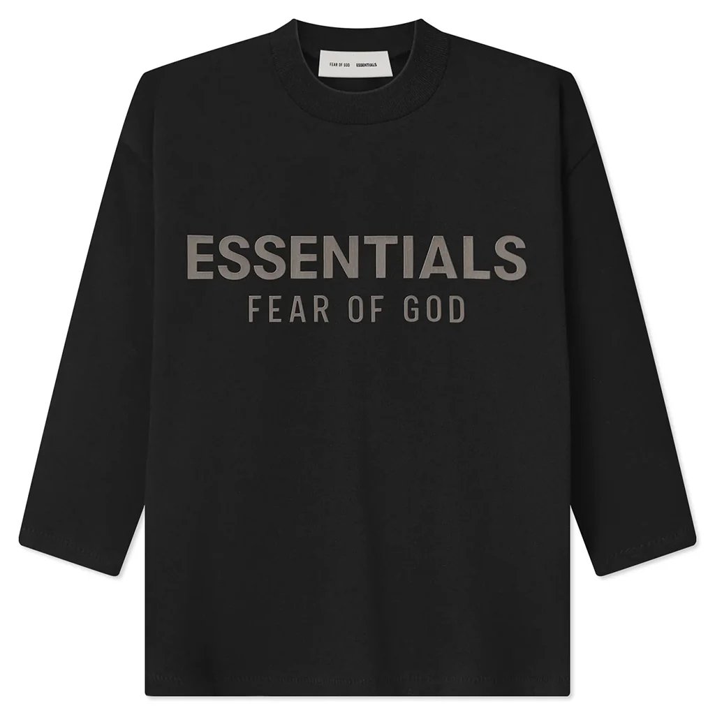 Kid's Classic L/S T-Shirt - Jet Black
