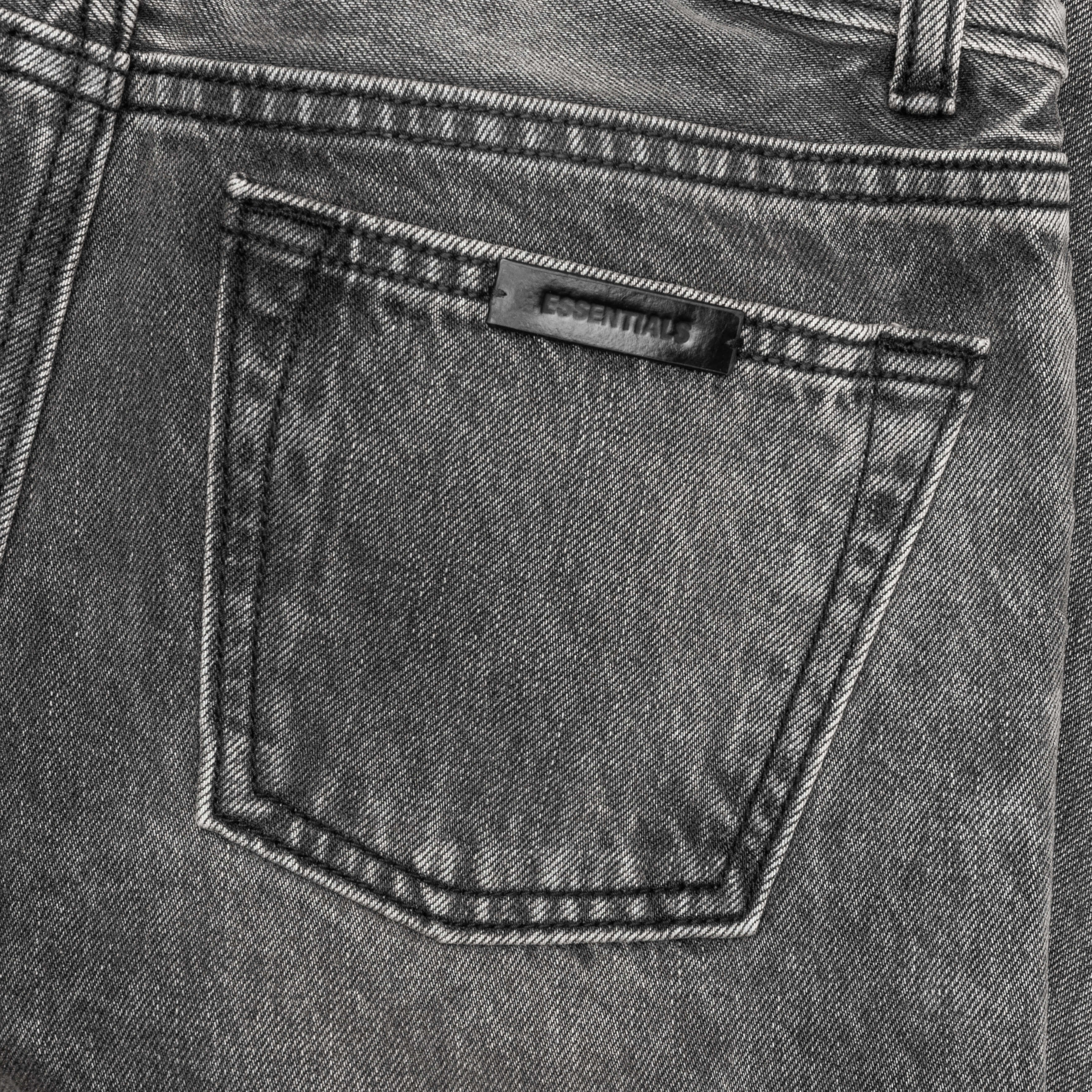 Kid's Denim 5-Pocket Jean - Vintage Black - Image 5