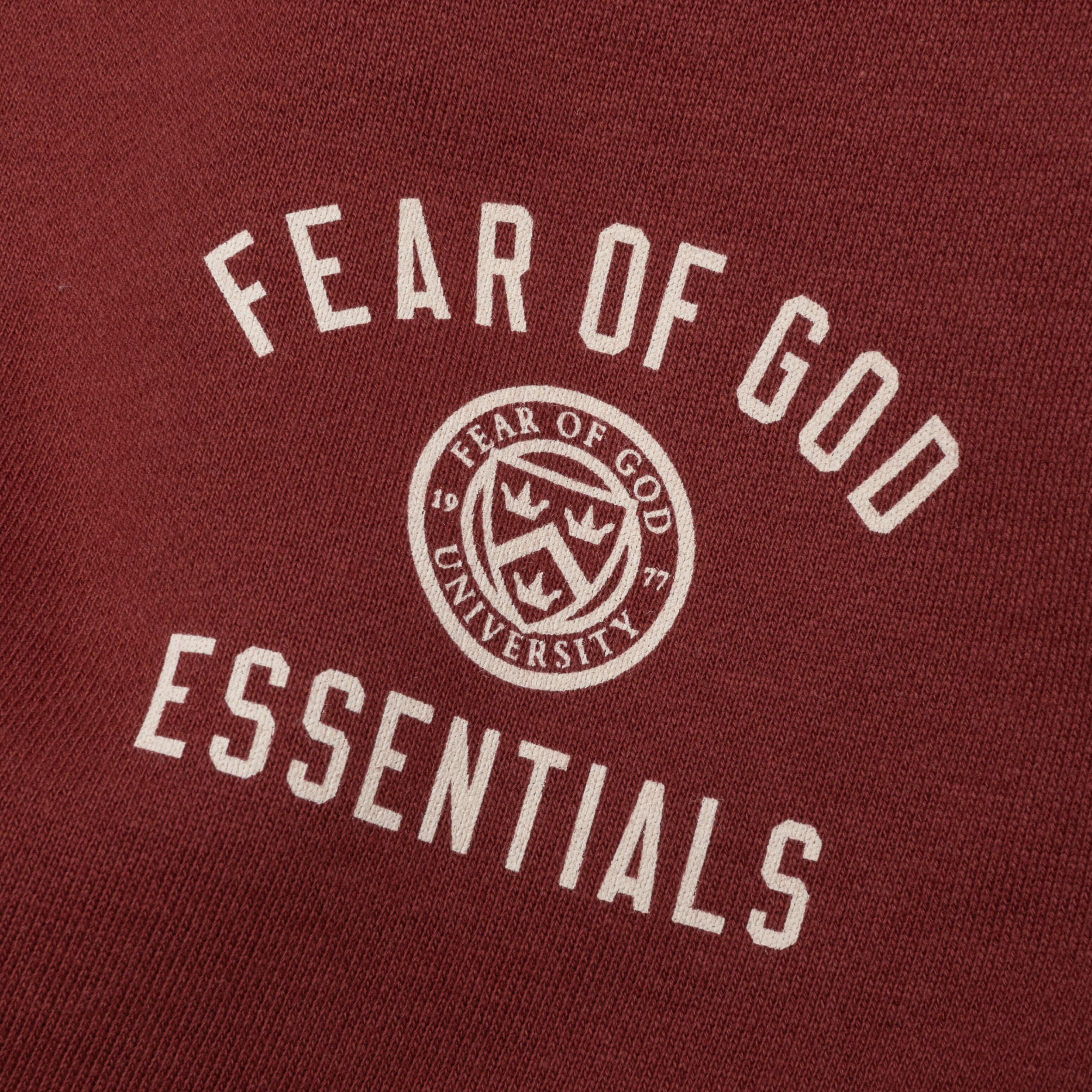 Kid's Fleece Essential Sweatpant - Crimson - Image 5
