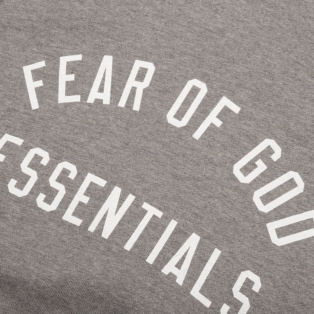 Kid's Fleece Hoodie - Heather Gray - Image 3