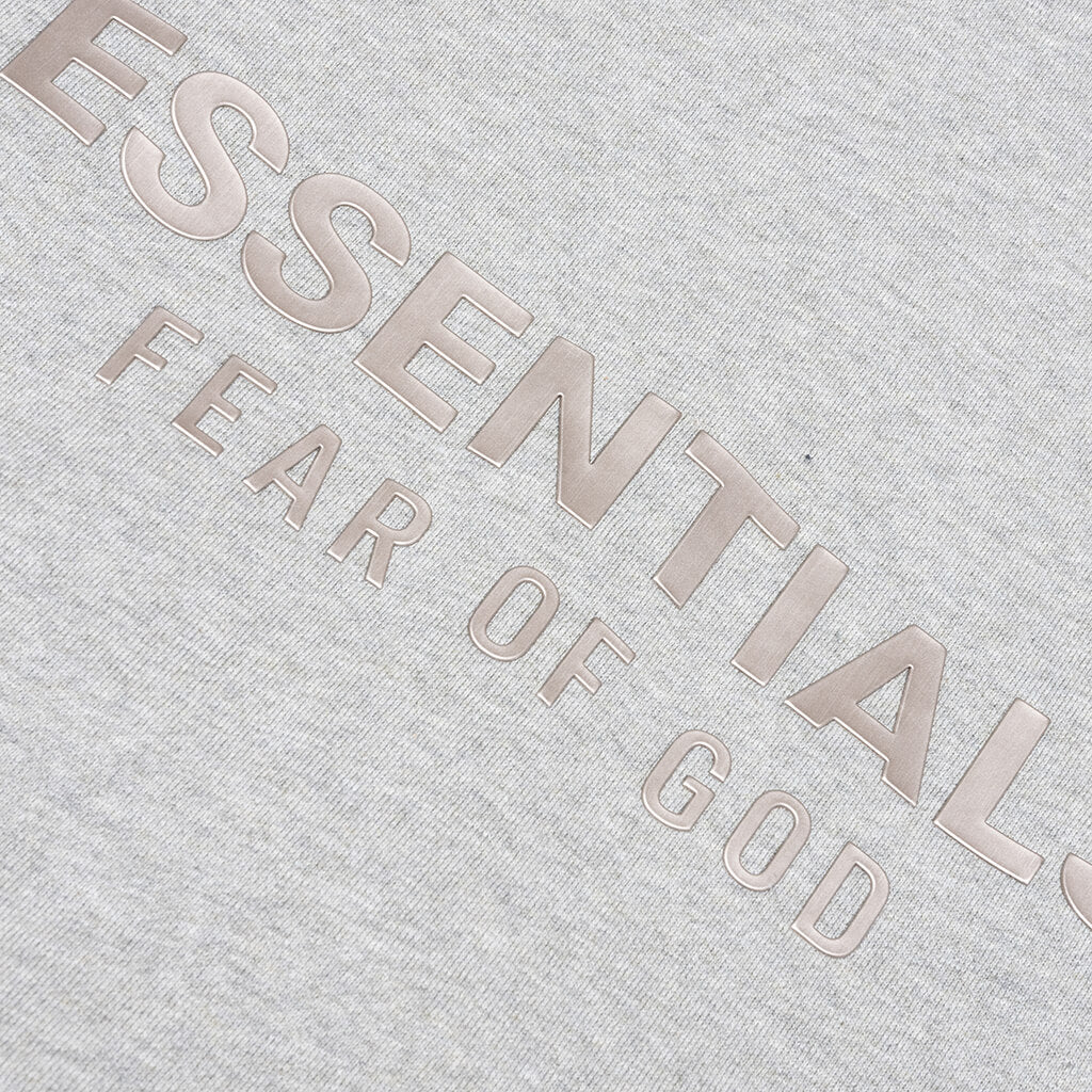 Kid's Fleece Zip-Up Hoodie - Concrete Heather - Image 4