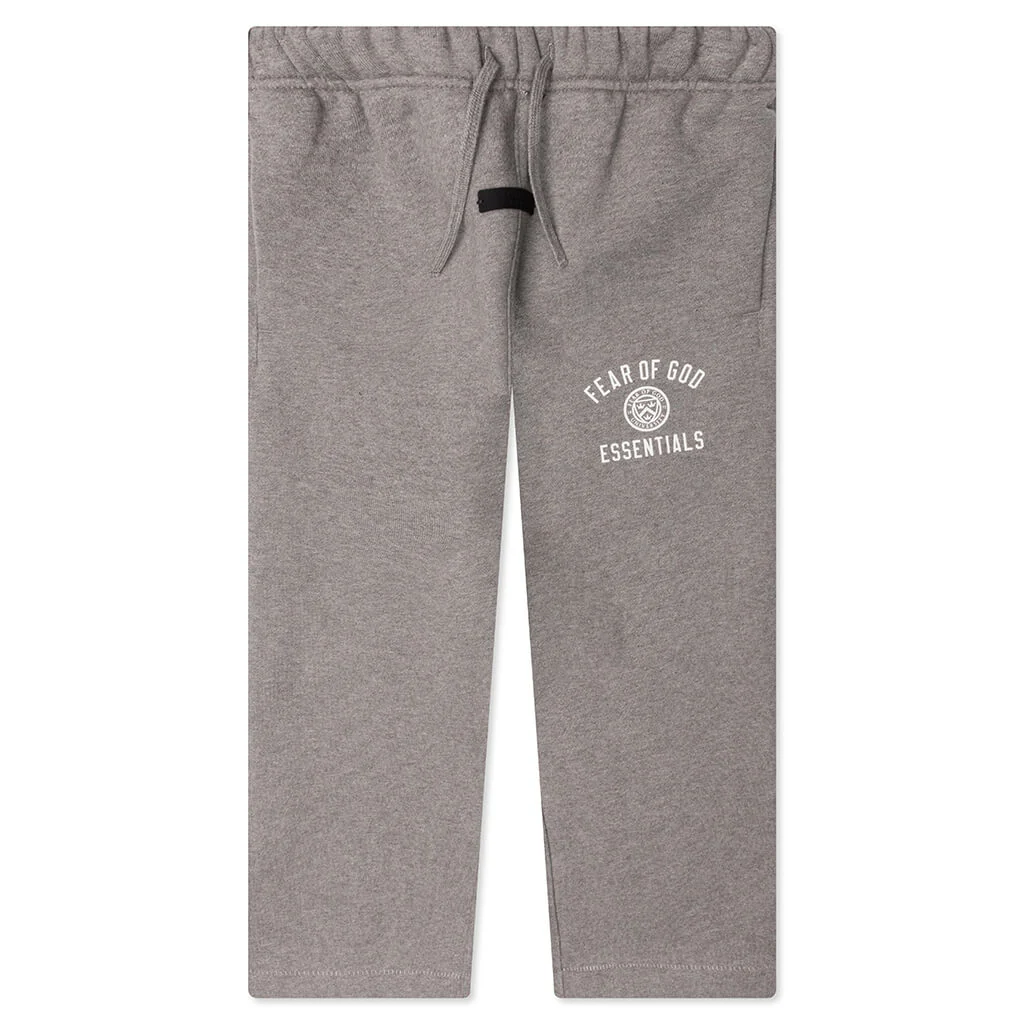 Kid's Fleece Relaxed Sweatpant - Heather Gray