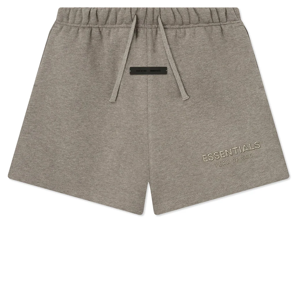 Kid's Fleece Soccer Short - Homestead Heather