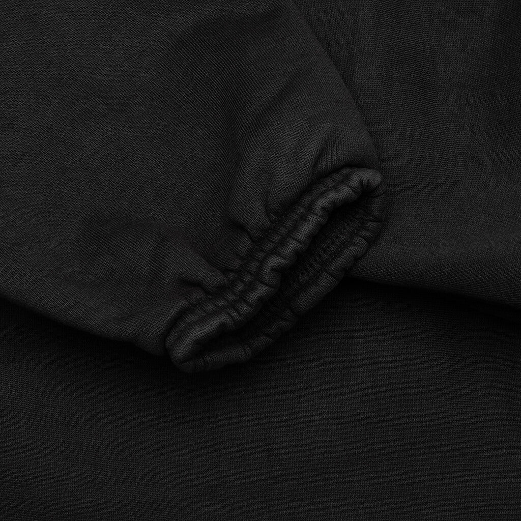 Kid's Heavy Fleece Essential Sweatpant - Black - Image 3