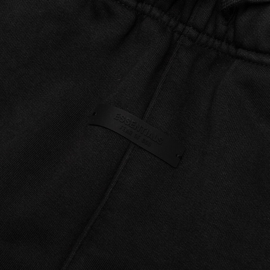 Kid's Heavy Fleece Essential Sweatpant - Black - Image 4