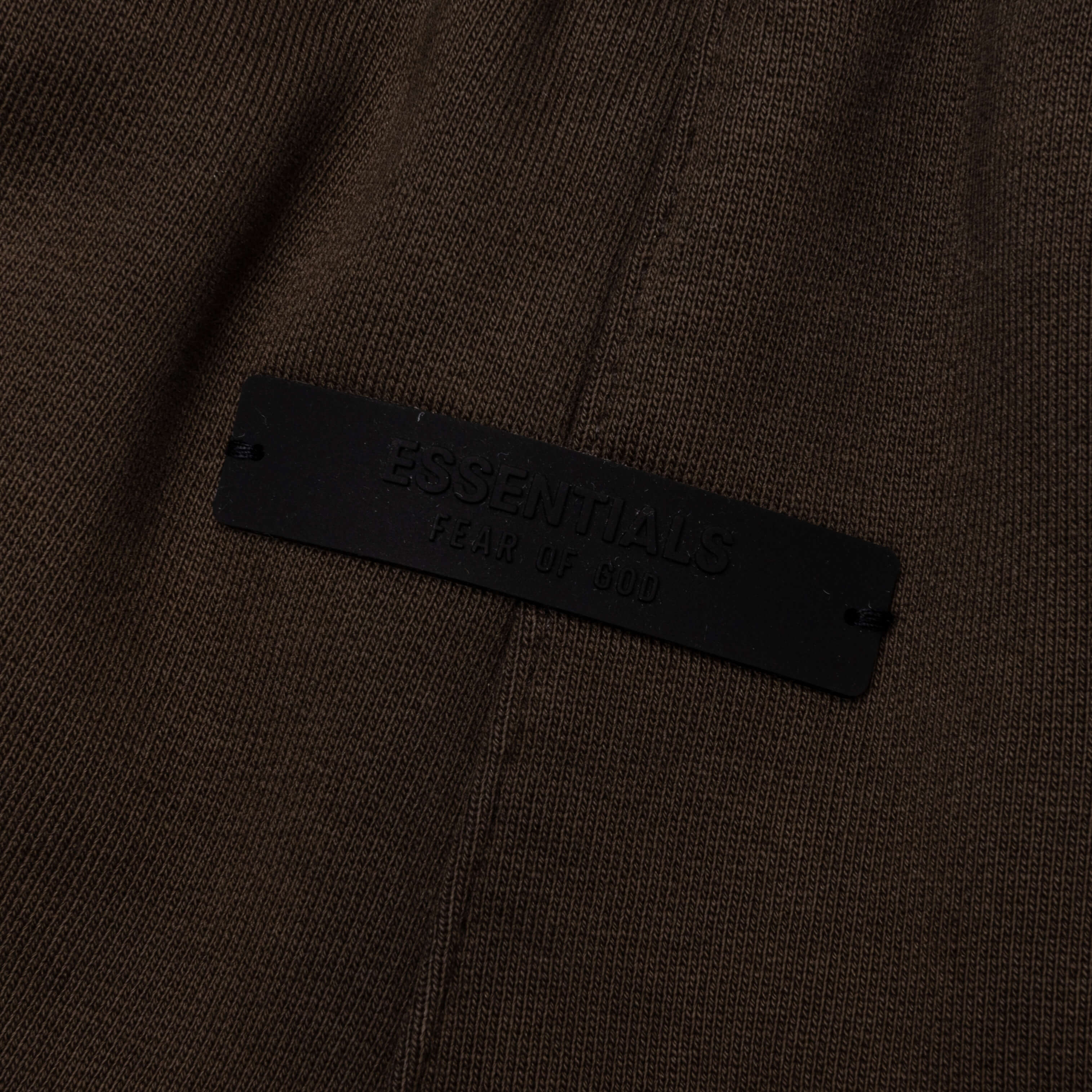 Kid's Heavy Fleece Soccer Short - Brown - Image 3