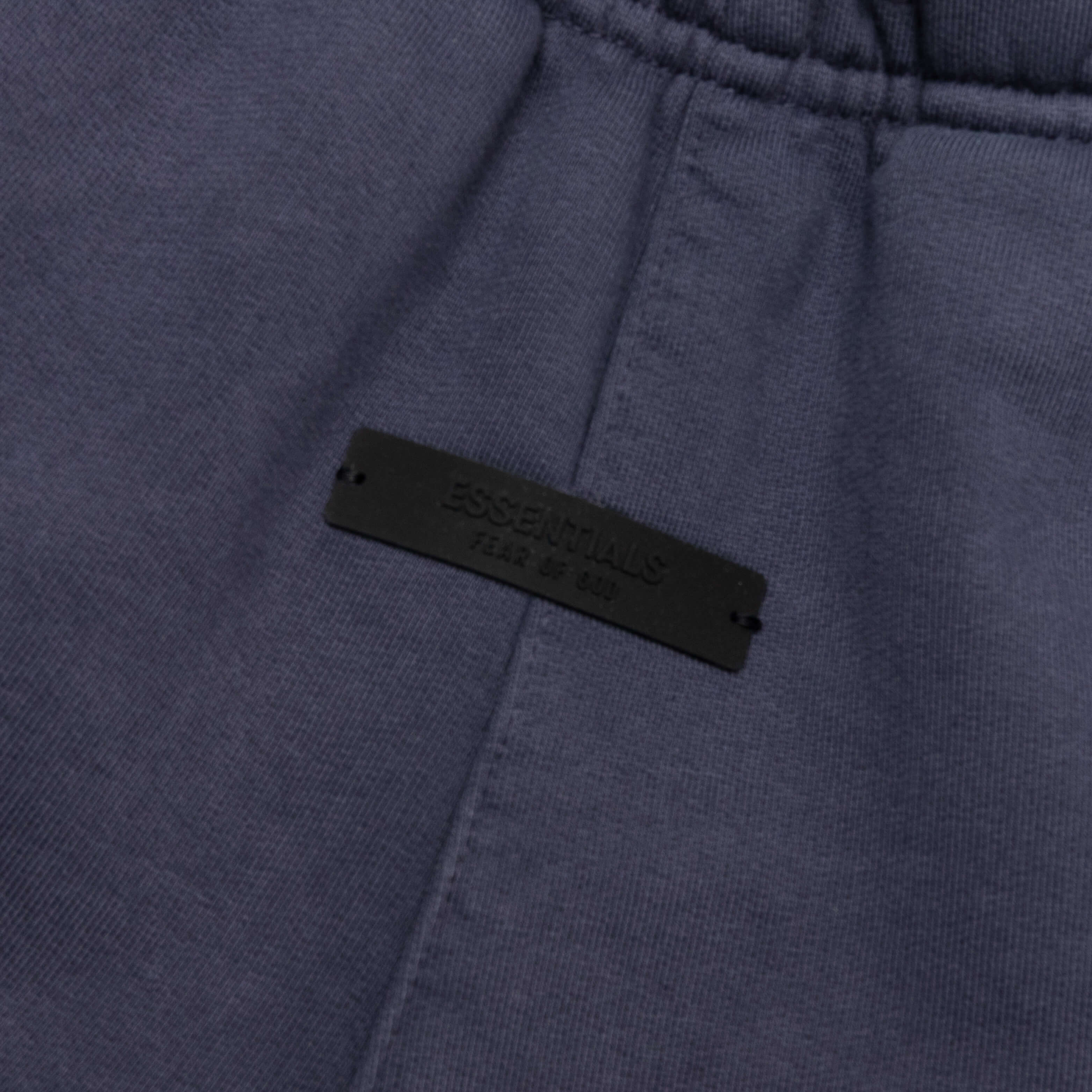 Kid's Heavy Fleece Soccer Short - Marine - Image 3