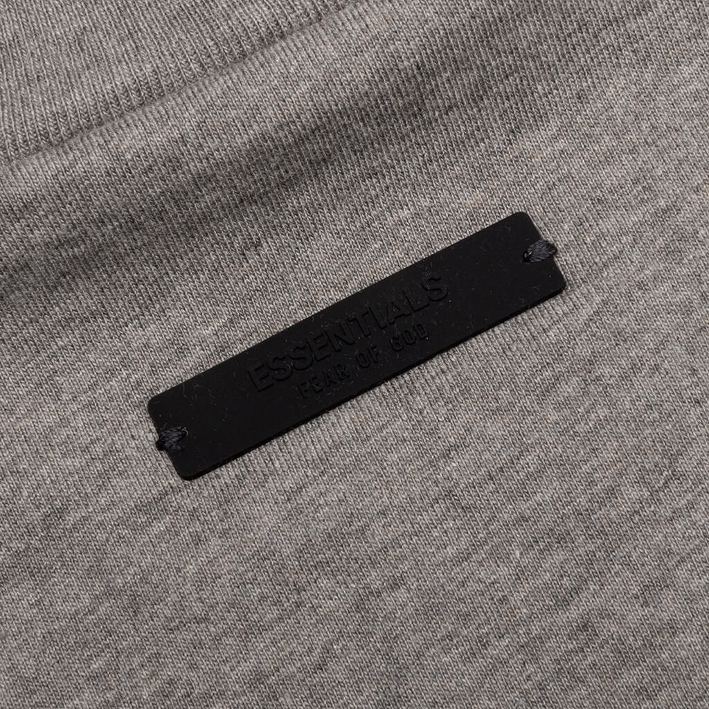 Kid's Jersey Crewneck Tee - Heather Gray - Image 4