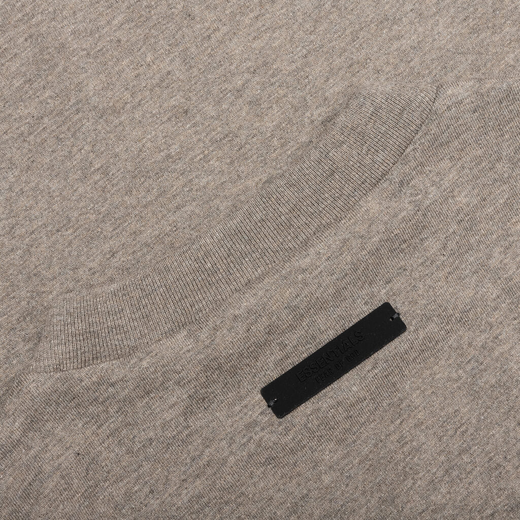 Kid's Jersey Long Sleeve Tee - Heather Gray - Image 4