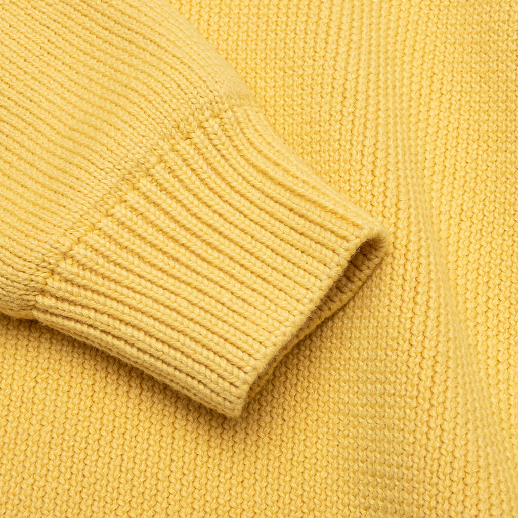 Kid's Knit Hoodie - Light Tuscan - Image 3