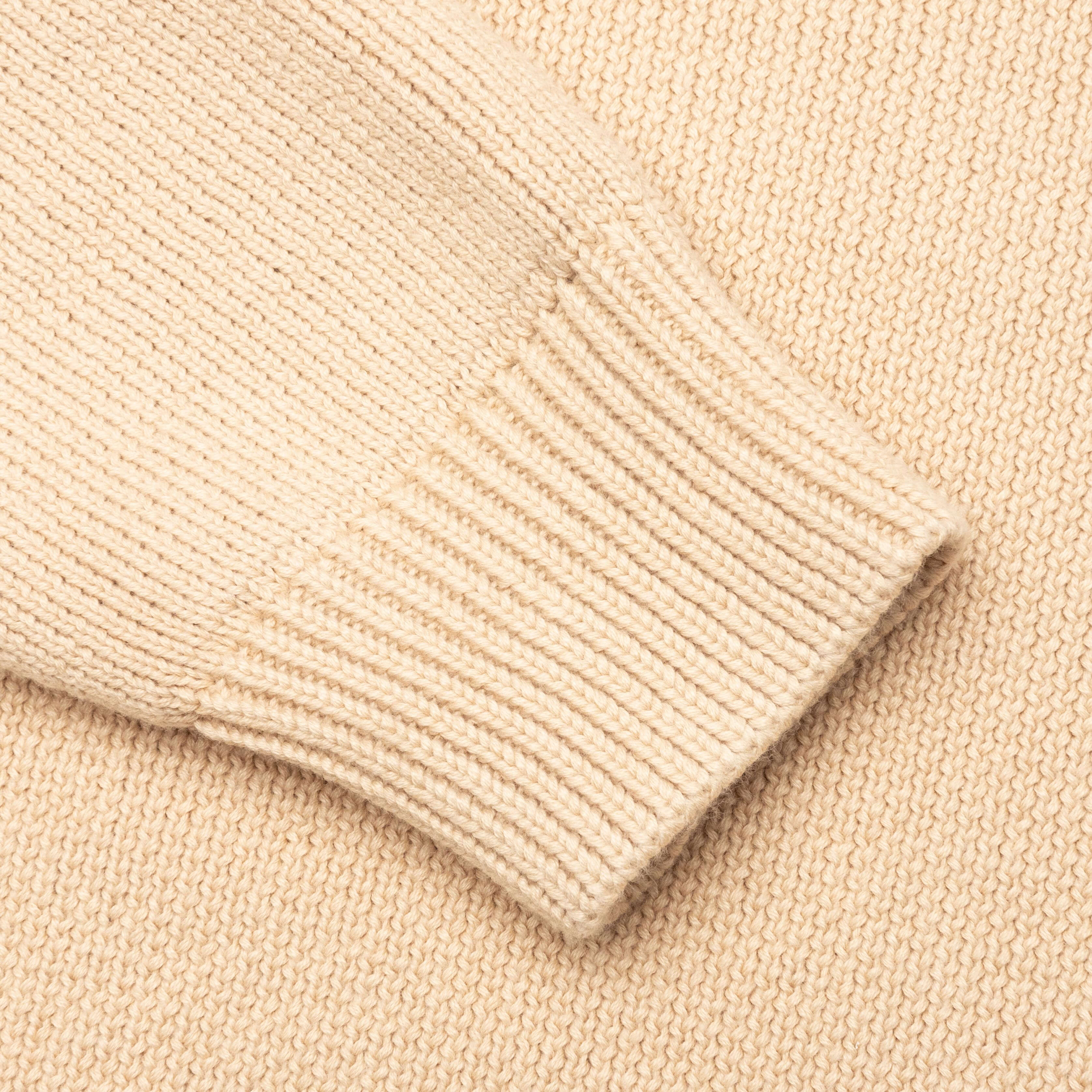 Kid's Knit Hoodie - Sand - Image 4