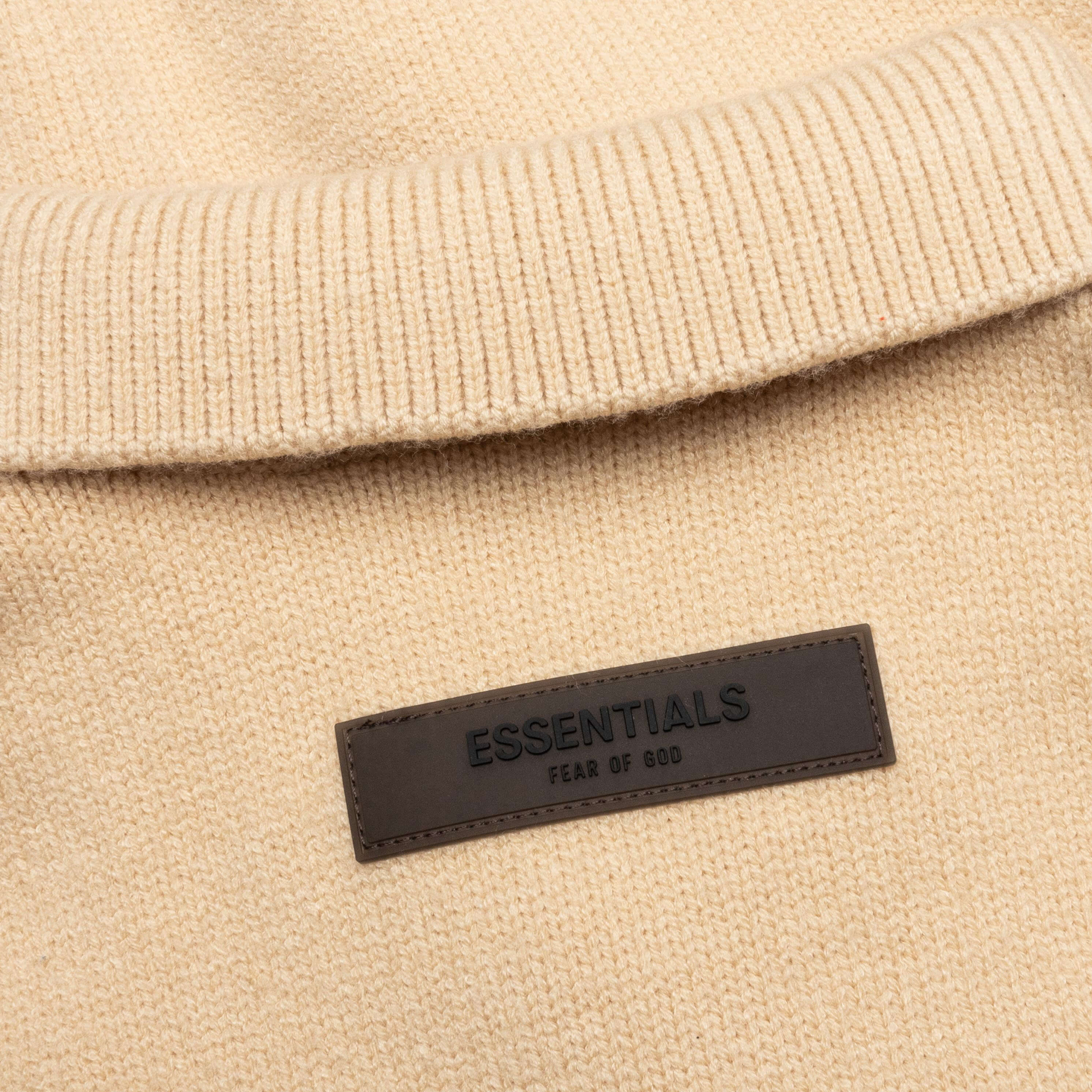 Kid's Knit Polo - Sand - Image 4