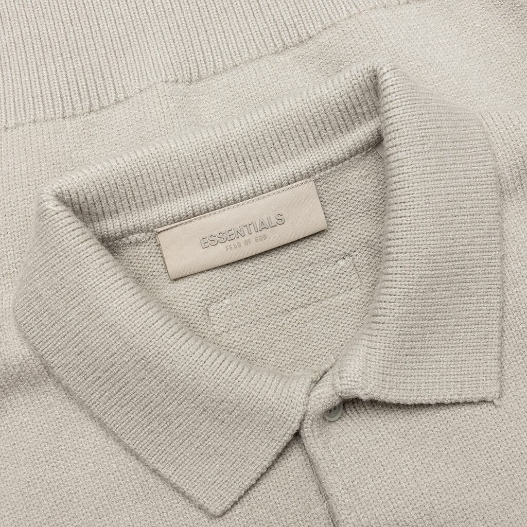 Kid's Knit Polo - Seal - Image 3