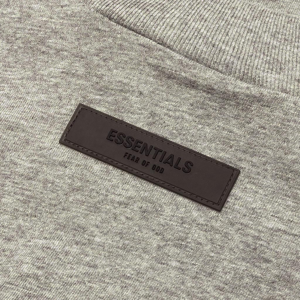 Kid's Core L/S Tee - Dark Oatmeal - Image 5