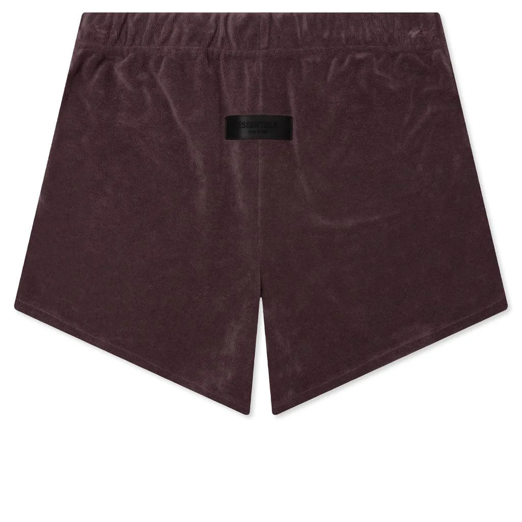 Kid's Running Short - Plum