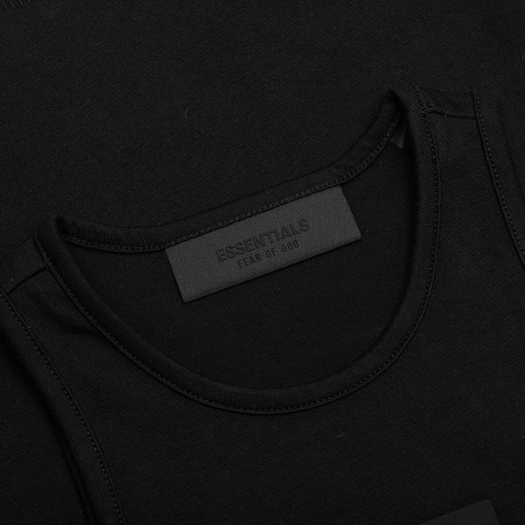 Essentials Kid's Tanktop - Black - Image 3