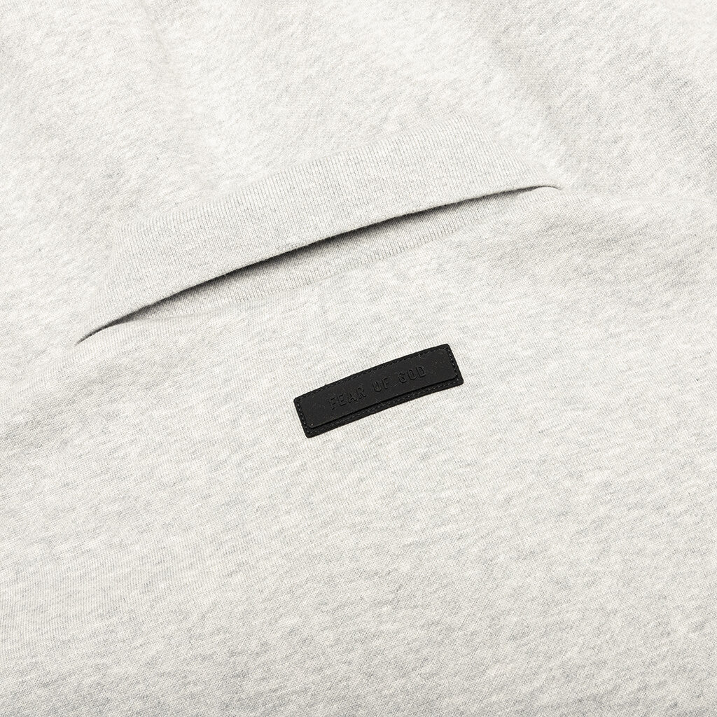 L/S Polo - Light Heather Grey - Image 5