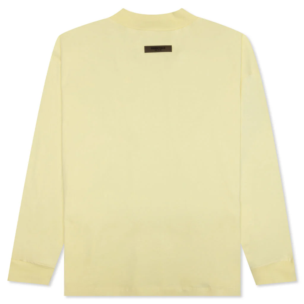 Essentials L/S Tee - Canary - Image 2