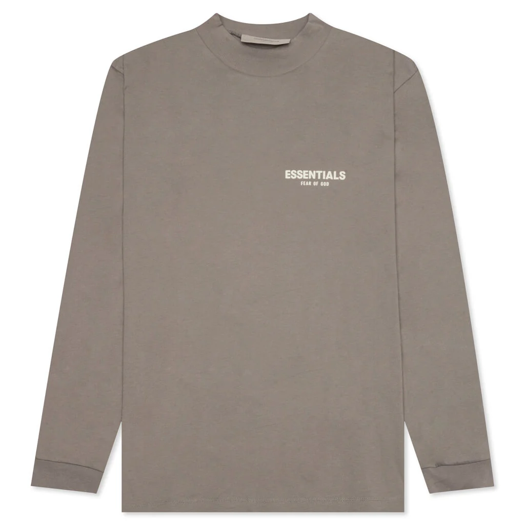 Essentials L/S Tee - Desert Taupe