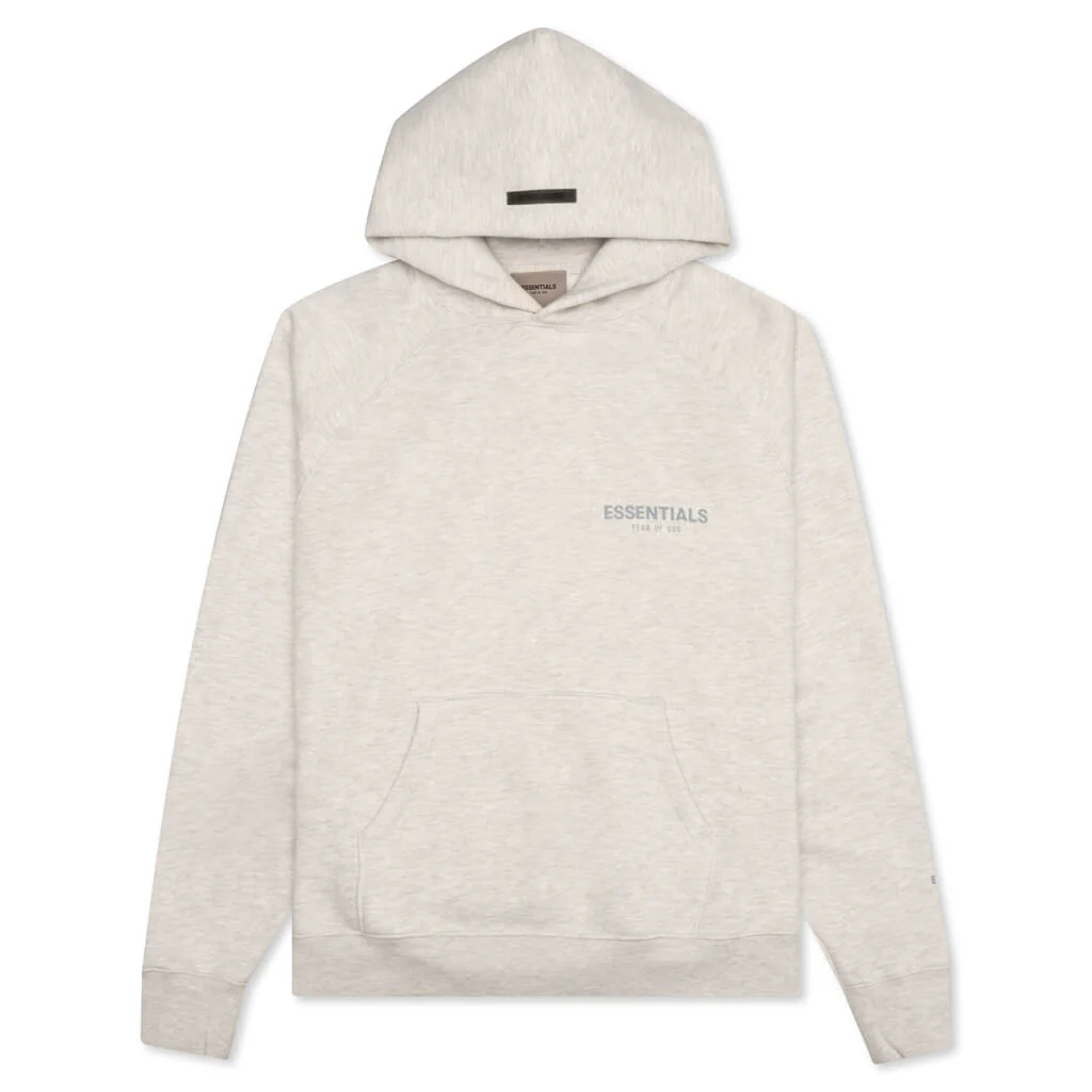 Pullover Hoodie - Light Heather Oatmeal