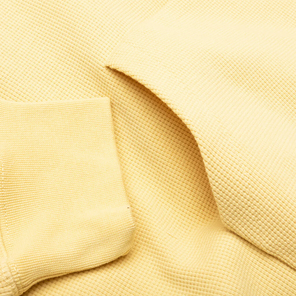 Waffle Raglan Hoodie - Light Tuscan - Image 5