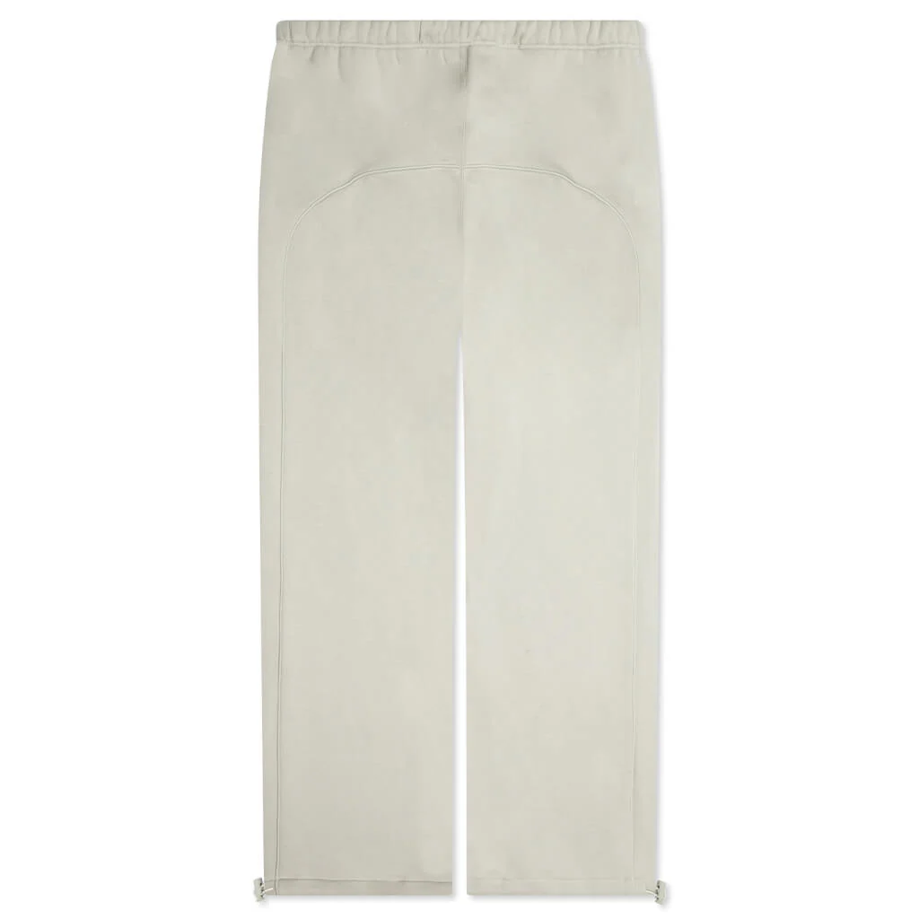 Relaxed Fleece Sweatpant With Piping - Abbey Stone/Abbey Stone - Image 2