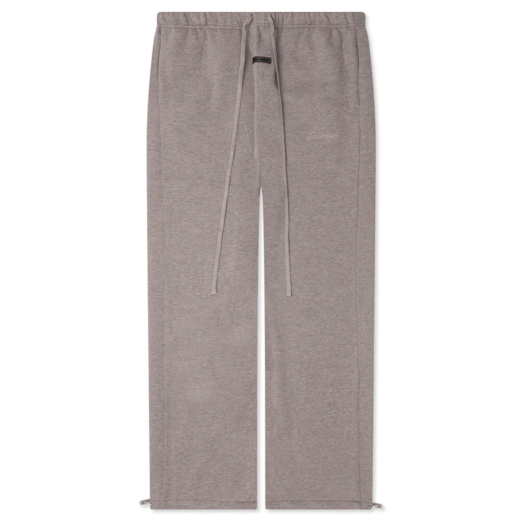 Relaxed Fleece Sweatpant With Piping - Homestead Heather/Homestead Heather